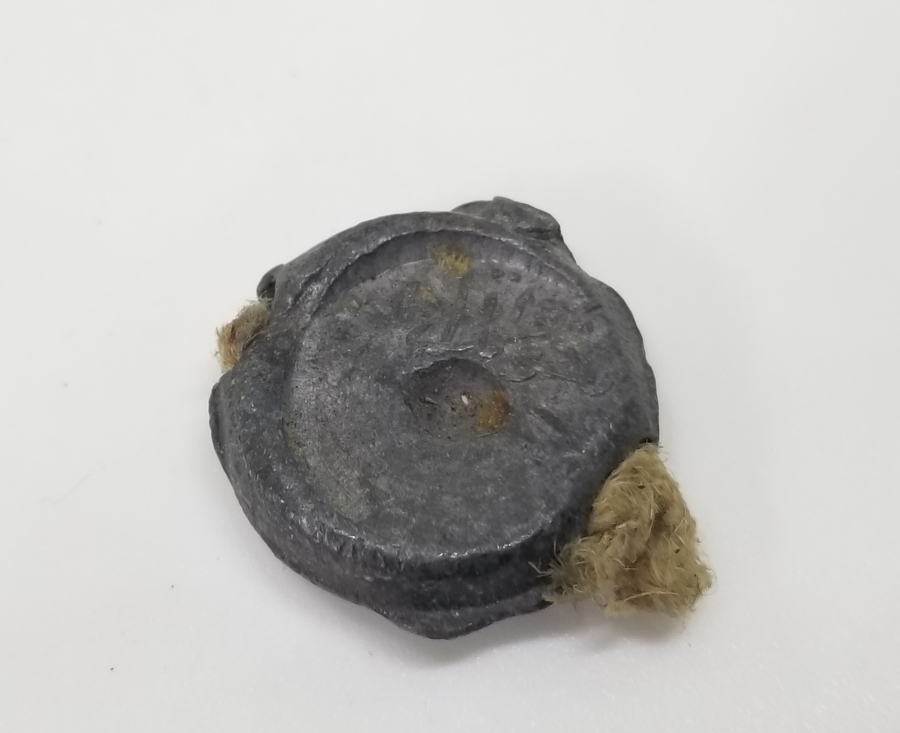 OSMANLI DÖNEMİ NADİR POSTA ÇUVALI KURŞUN MÜHRÜ