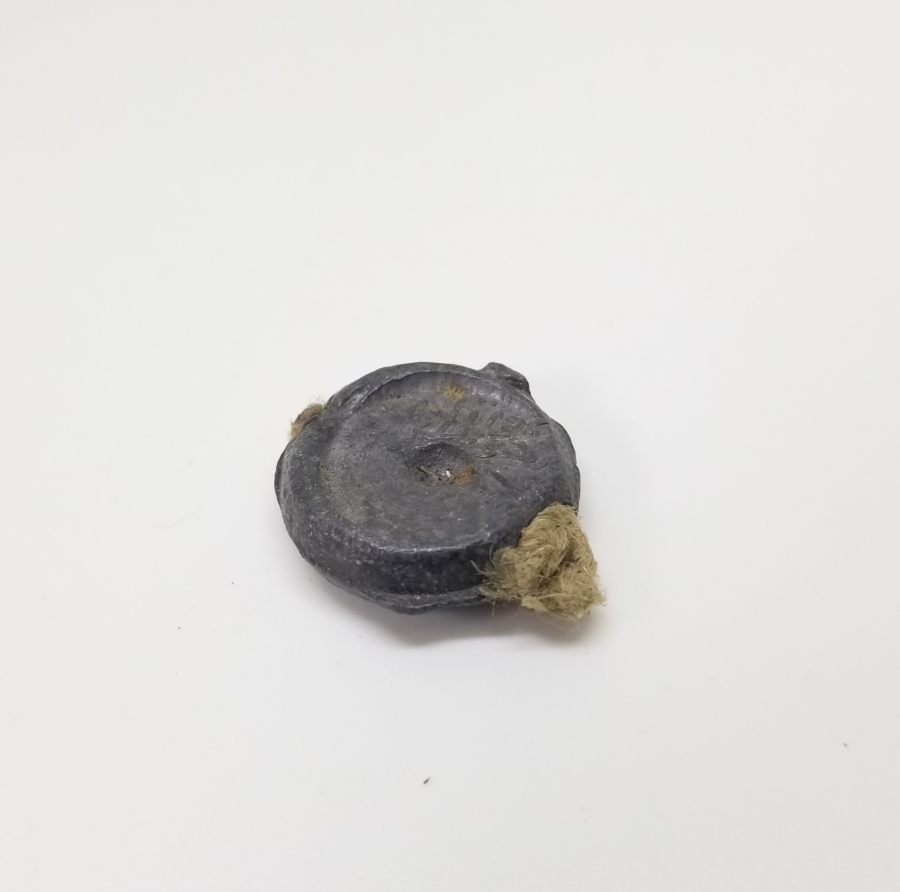 OSMANLI DÖNEMİ NADİR POSTA ÇUVALI KURŞUN MÜHRÜ