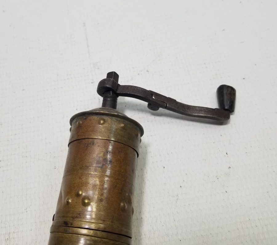 ÜZERİ OSMANLICA YAZILI OSMANLI DÖNEMİ KAHVE DEĞİRMENİ