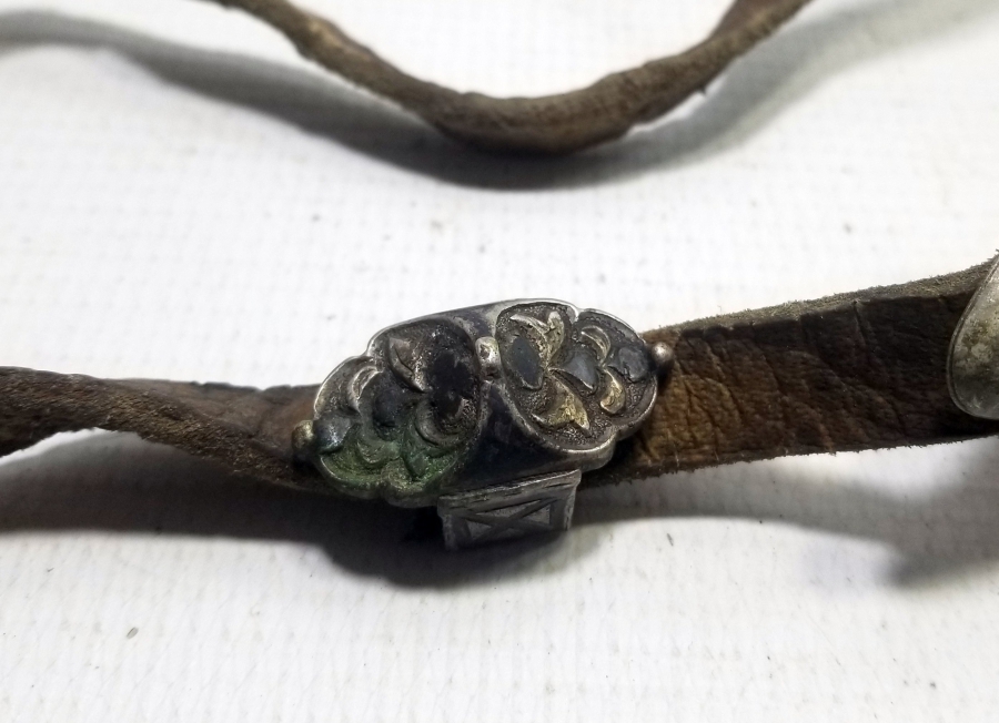 ÜZERİ MİNE VE SAVAT İŞÇİLİKLİ ÇOK NADİR OSMANLI ÇERKES SUBAY KEMERİ