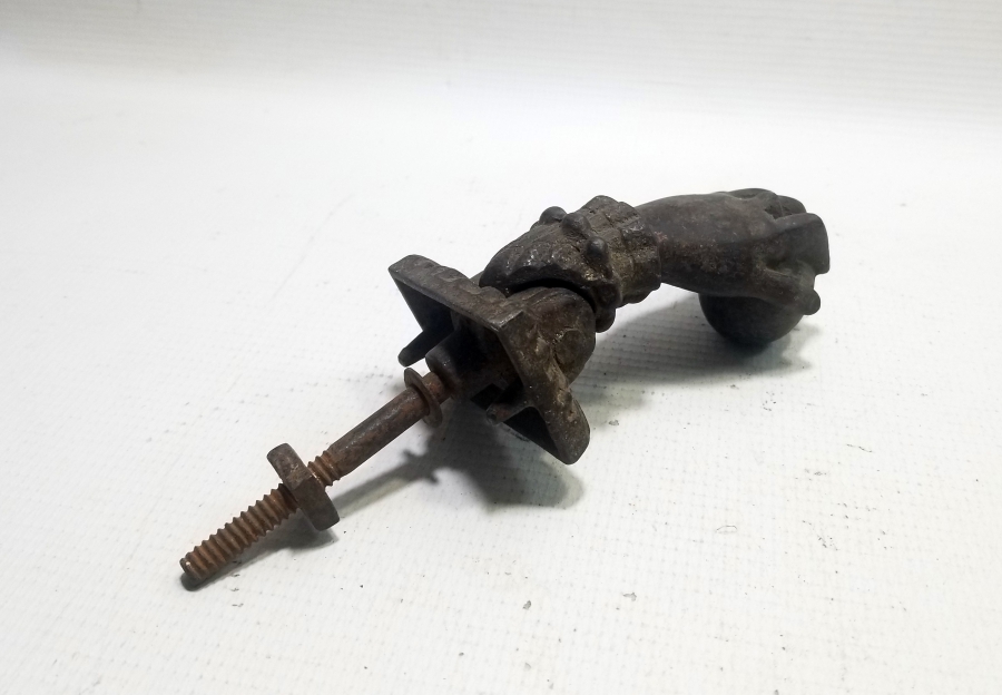 OSMANLI DÖNEMİ BÜYÜK BOY LEVANTEN HANIMELİ FORMLU KAPI TOKMAĞI