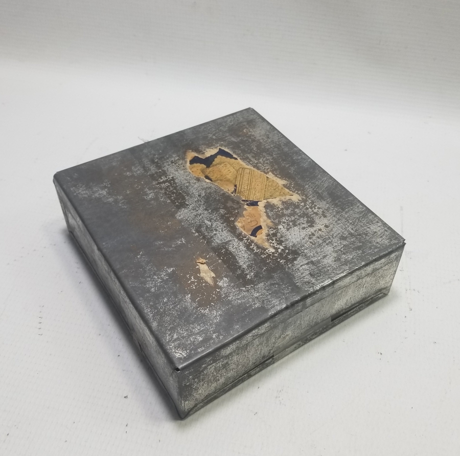 EL YAPIMI ANTİKA BİSKÜVİ KUTUSU