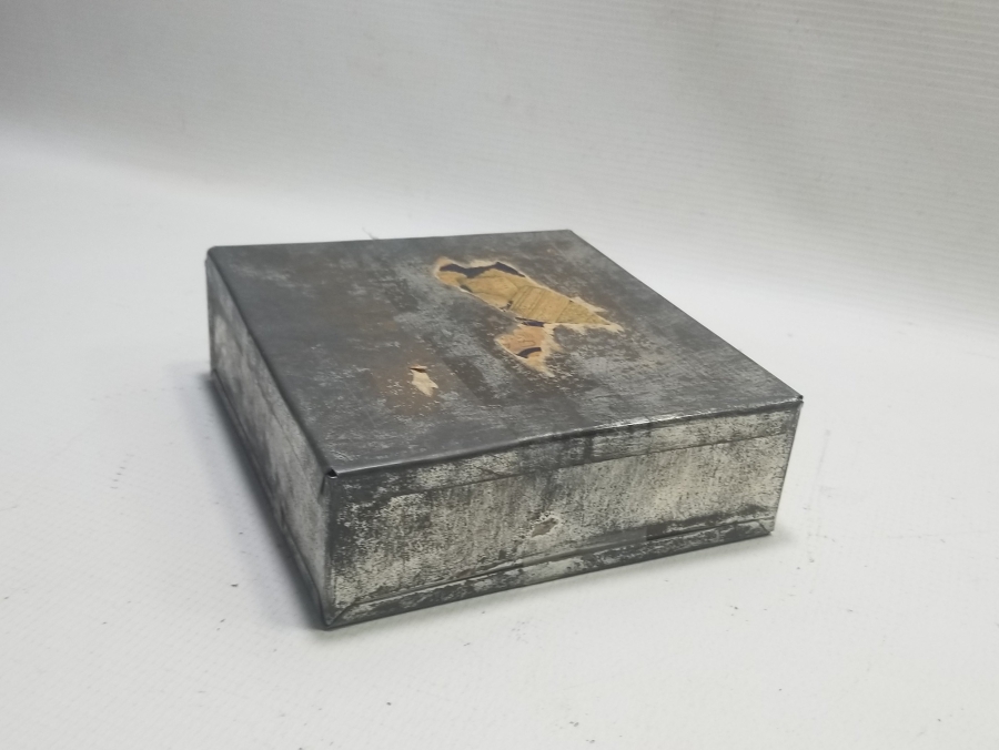 EL YAPIMI ANTİKA BİSKÜVİ KUTUSU