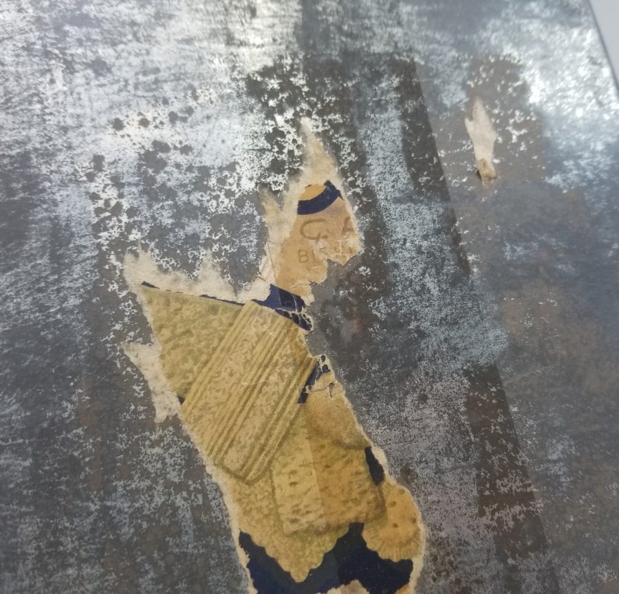 EL YAPIMI ANTİKA BİSKÜVİ KUTUSU