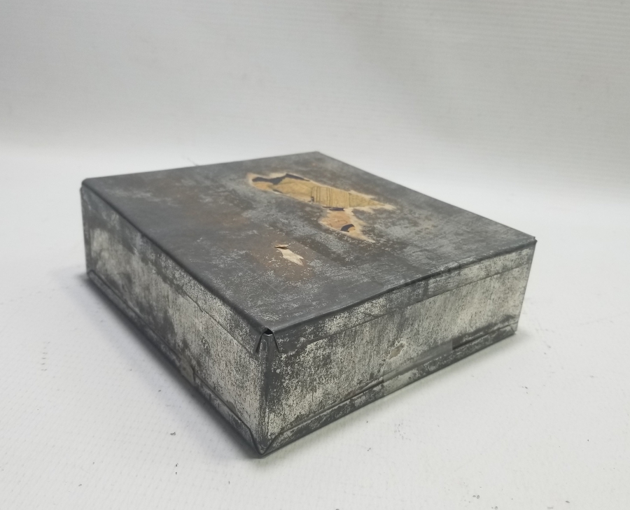 EL YAPIMI ANTİKA BİSKÜVİ KUTUSU