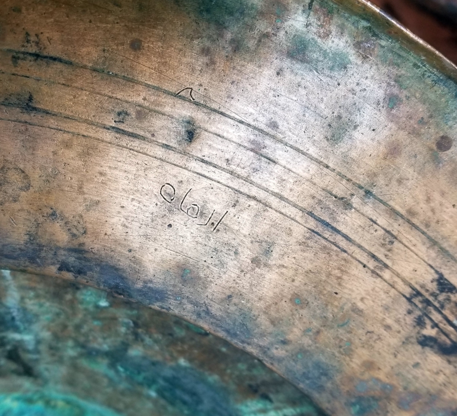 3 YERİNDE OSMANLICA YAZI BULUNAN OSMANLI DÖNEMİ KONAK TİPİ PAŞA MANGALI