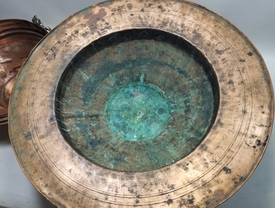 3 YERİNDE OSMANLICA YAZI BULUNAN OSMANLI DÖNEMİ KONAK TİPİ PAŞA MANGALI