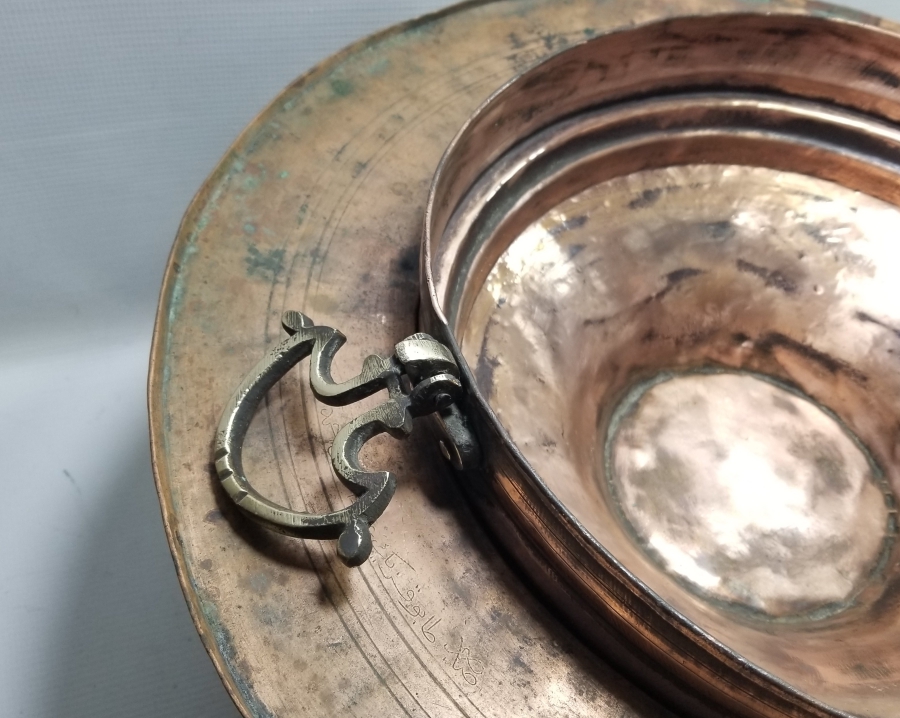 3 YERİNDE OSMANLICA YAZI BULUNAN OSMANLI DÖNEMİ KONAK TİPİ PAŞA MANGALI