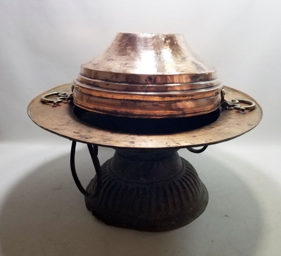 3 YERİNDE OSMANLICA YAZI BULUNAN OSMANLI DÖNEMİ KONAK TİPİ PAŞA MANGALI