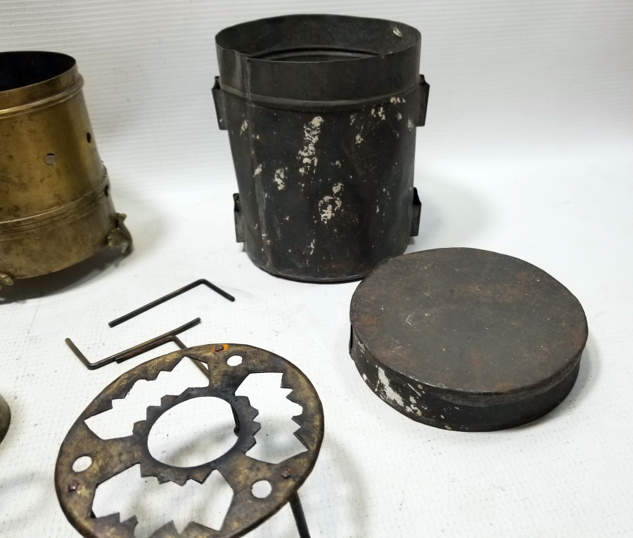 OSMANLI DÖNEMİ SÜLEYMANİYE YAPIMI KORUMA KUTUSUNDA NADİR SEYAHAT KAMİNETOSU