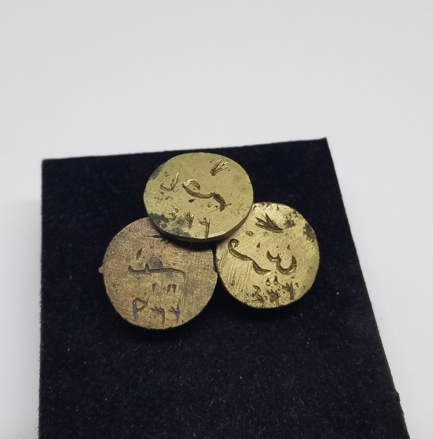 OSMANLI DÖNEMİ EL KAZIMA 3 ADET ŞAHIS MÜHRÜ