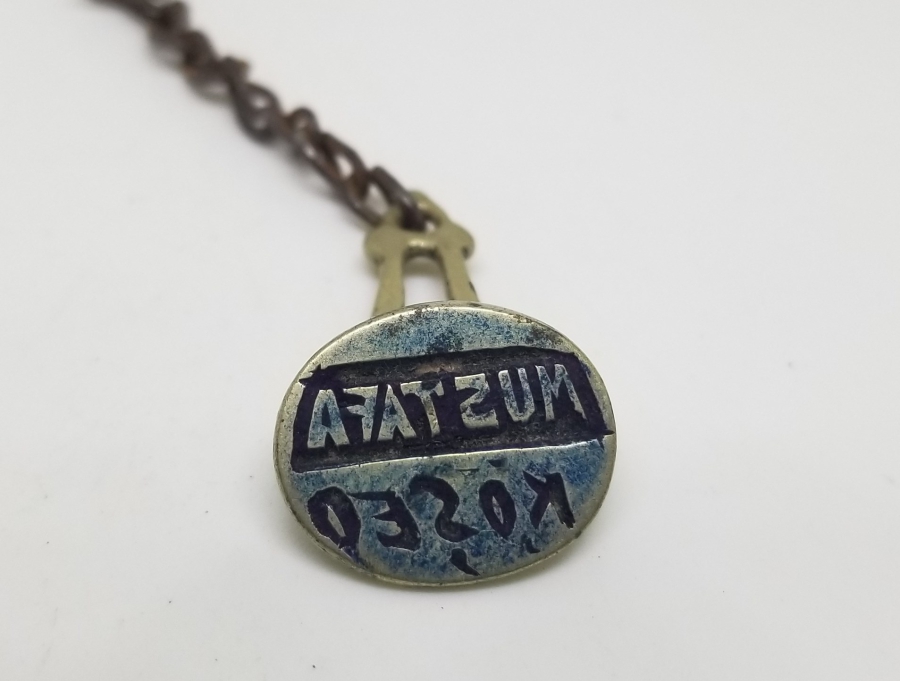 CUMHURİYET BAŞLARI HAKKAK İŞİ EL KAZIMA ŞAHIS MÜHRÜ