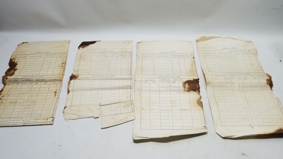 OSMANLI DÖNEMİ MAKBUZ LOTU