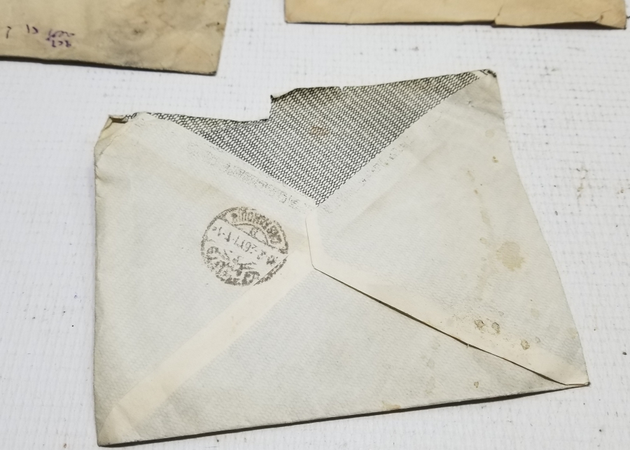 OSMANLI DÖNEMİ ÜZERLERİ YAZILI 3 ADET MEKTUP ZARFI