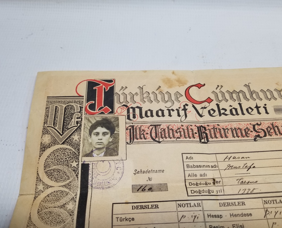 ANTİKA İLKOKUL DİPLOMASI