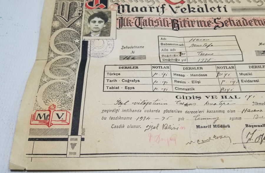 ANTİKA İLKOKUL DİPLOMASI