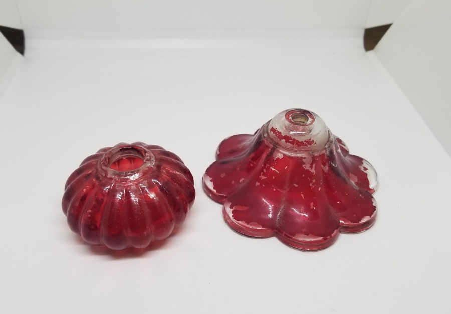 ANTİKA CAM MUMLUK PARÇASI