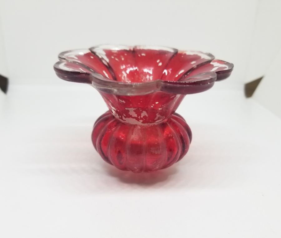 ANTİKA CAM MUMLUK PARÇASI