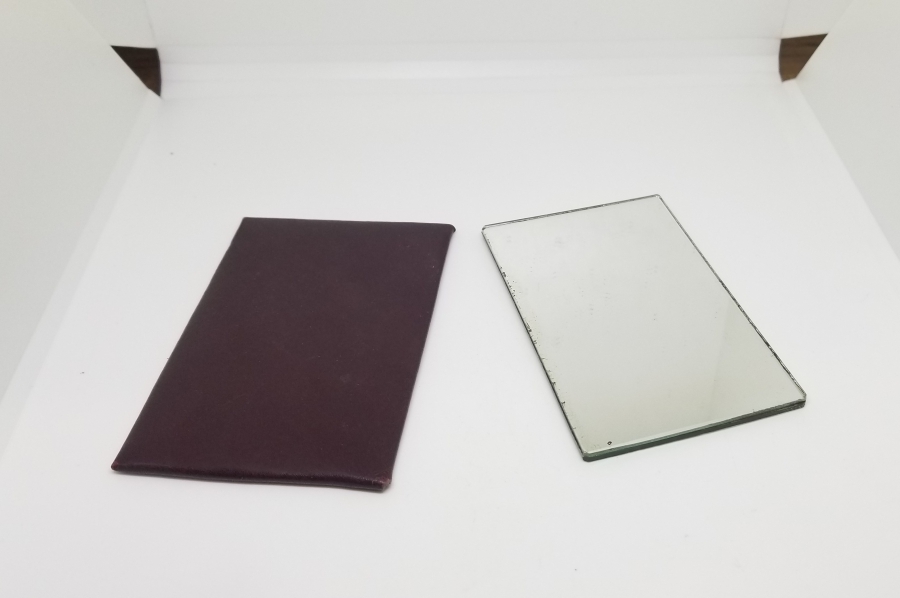 İKİ ADET ANTİKA TAŞ AYNA