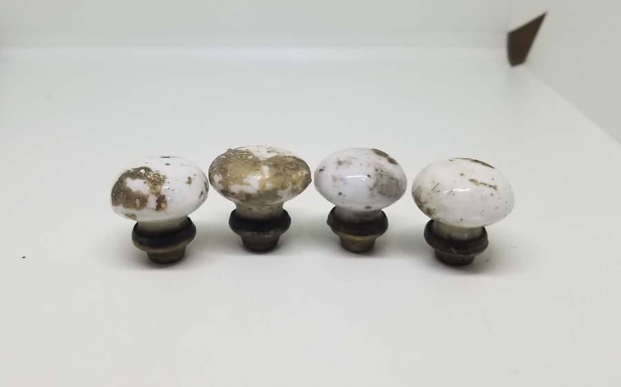 4 ADET MİNİ BOY PORSELEN ÇEKMECE KULBU