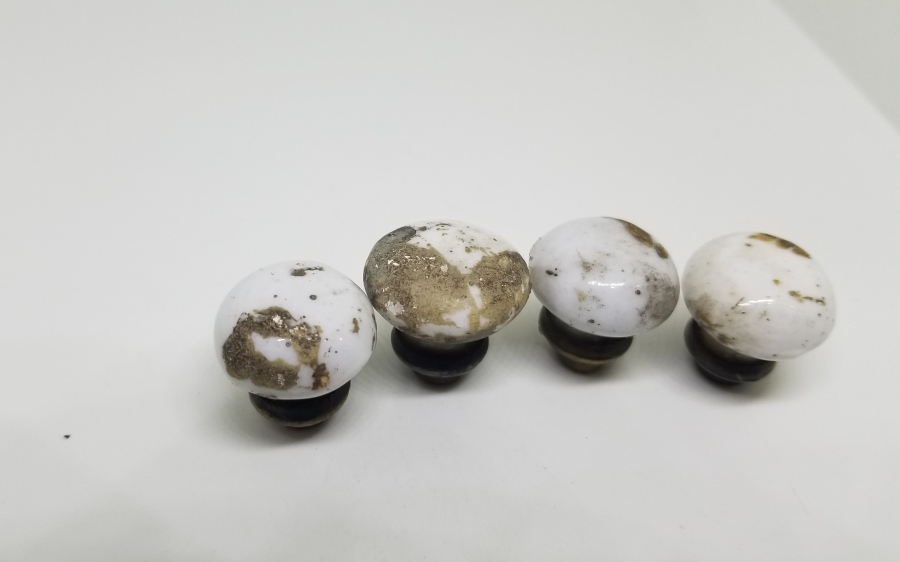 4 ADET MİNİ BOY PORSELEN ÇEKMECE KULBU