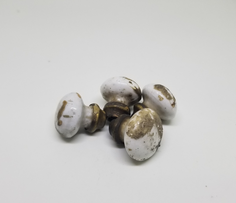 4 ADET MİNİ BOY PORSELEN ÇEKMECE KULBU