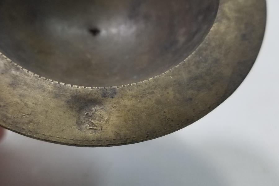 OSMANLI DÖNEMİ SÜLEYMANİYE DAMGALI SEYYAR KAHVECİ KÖZLÜĞÜ