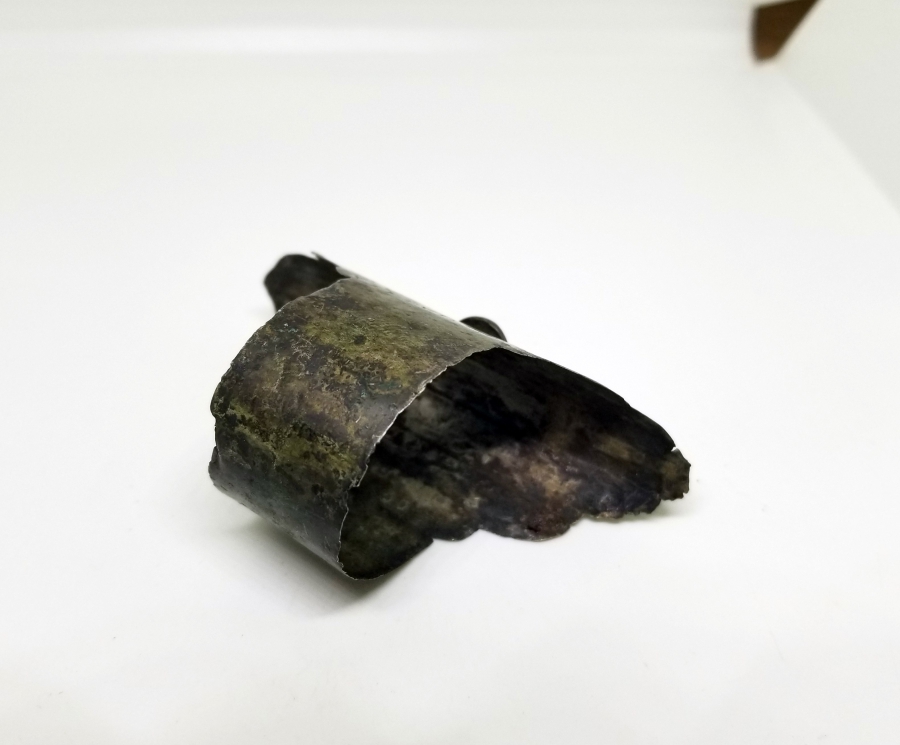 ÜZERİ NİŞANGAHLI OSMANLI DÖNEMİ GÜMÜŞ TÜFEK BİLEZİĞİ