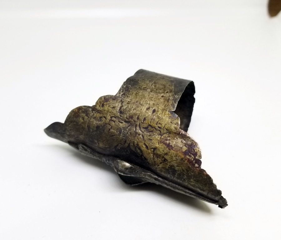 ÜZERİ NİŞANGAHLI OSMANLI DÖNEMİ GÜMÜŞ TÜFEK BİLEZİĞİ