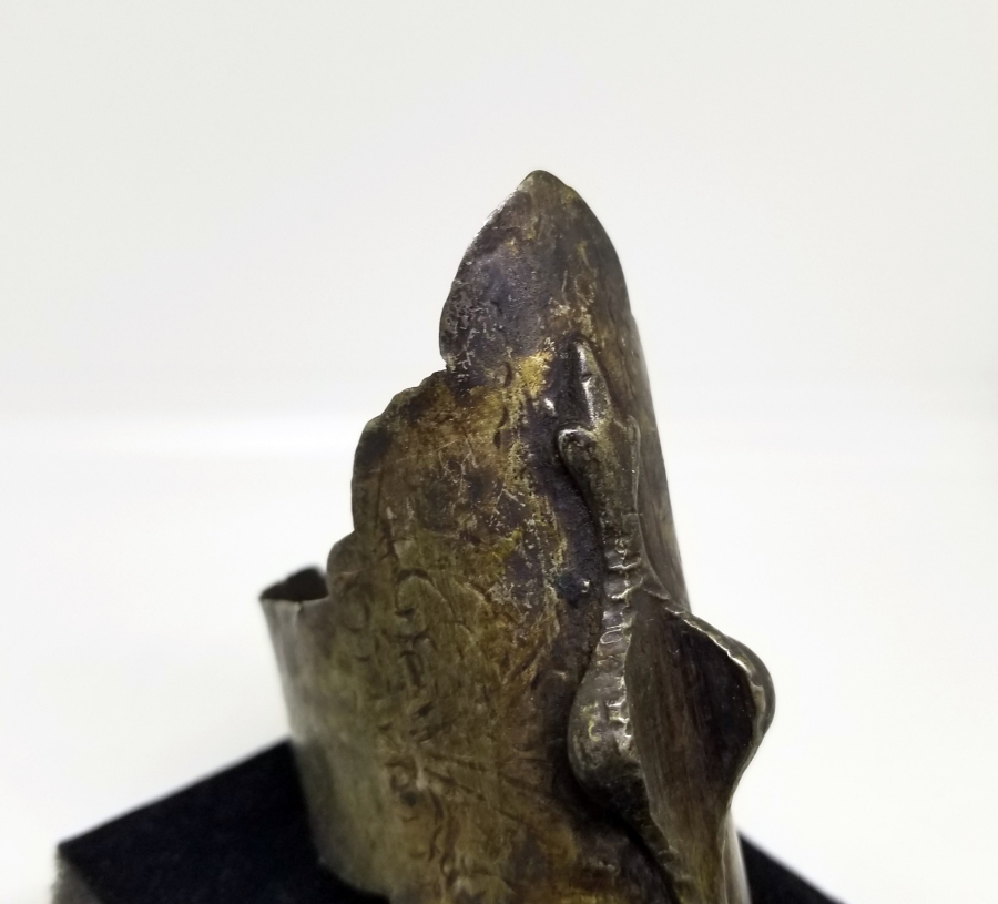 ÜZERİ NİŞANGAHLI OSMANLI DÖNEMİ GÜMÜŞ TÜFEK BİLEZİĞİ