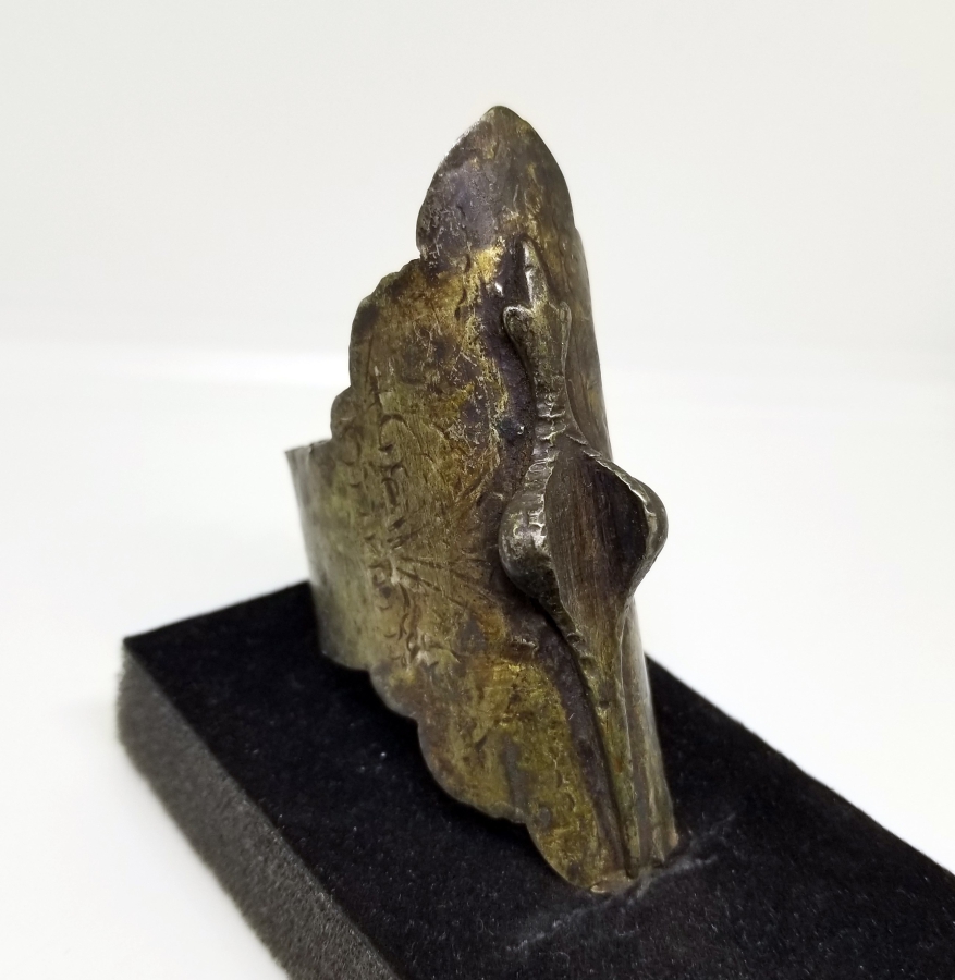 ÜZERİ NİŞANGAHLI OSMANLI DÖNEMİ GÜMÜŞ TÜFEK BİLEZİĞİ