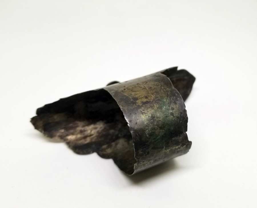 ÜZERİ NİŞANGAHLI OSMANLI DÖNEMİ GÜMÜŞ TÜFEK BİLEZİĞİ