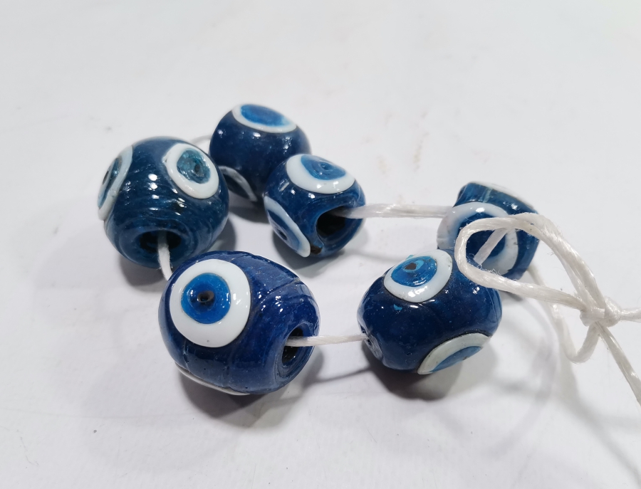 EL YAPIMI ANTİKA NAZAR BONCUĞU LOTU