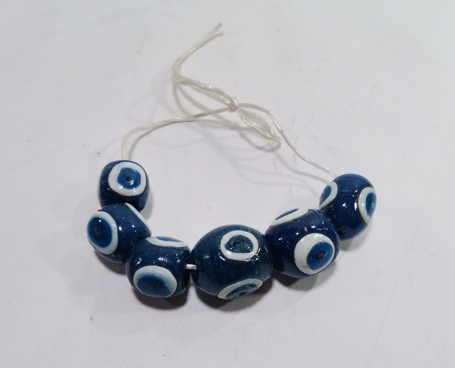 EL YAPIMI ANTİKA NAZAR BONCUĞU LOTU