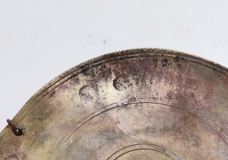 ÜZERİ DAMGALI OSMANLI DÖNEMİ TERAZİ KEFESİ