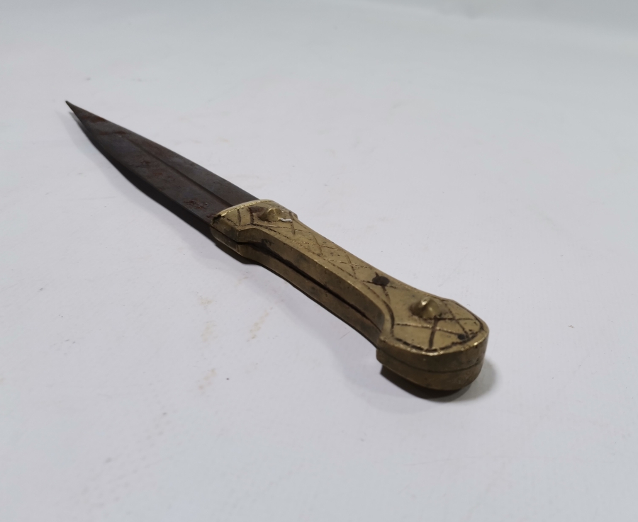 OSMANLI DÖNEMİ BURSA YAPIMI ÇERKES KAMASI