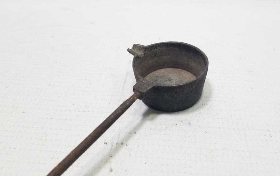 NADİR TİPTE OSMANLI DÖNEMİ KURŞUN DÖKME POTASI