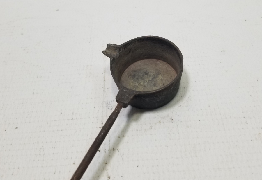 NADİR TİPTE OSMANLI DÖNEMİ KURŞUN DÖKME POTASI