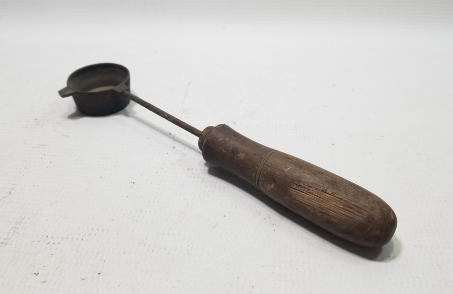 NADİR TİPTE OSMANLI DÖNEMİ KURŞUN DÖKME POTASI