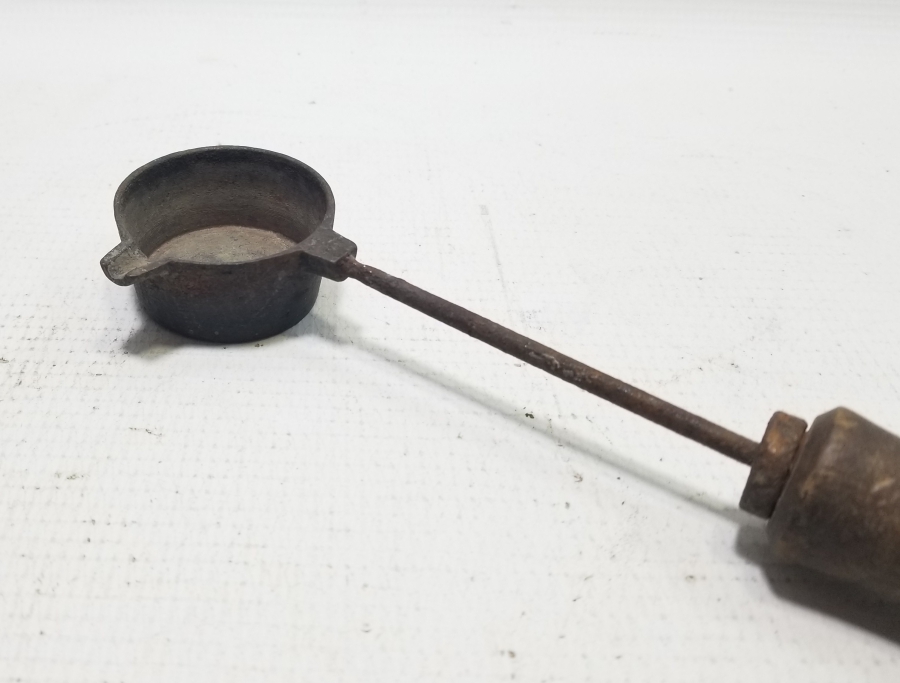 NADİR TİPTE OSMANLI DÖNEMİ KURŞUN DÖKME POTASI