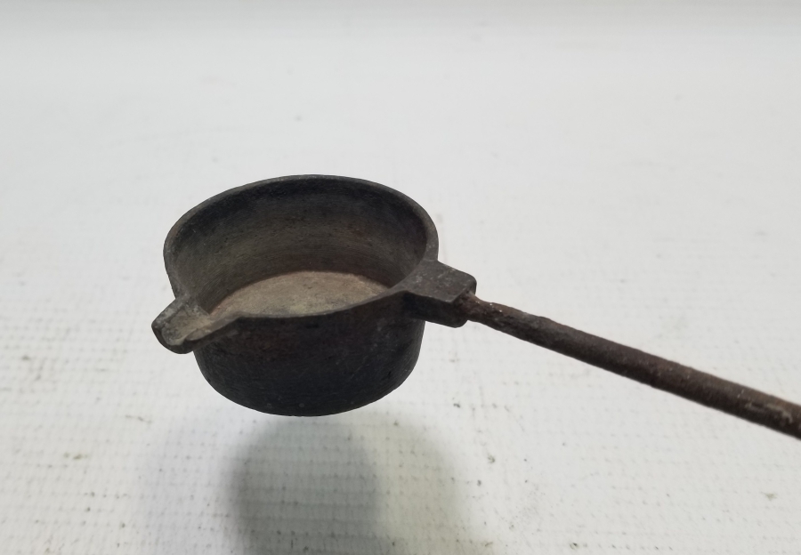 NADİR TİPTE OSMANLI DÖNEMİ KURŞUN DÖKME POTASI