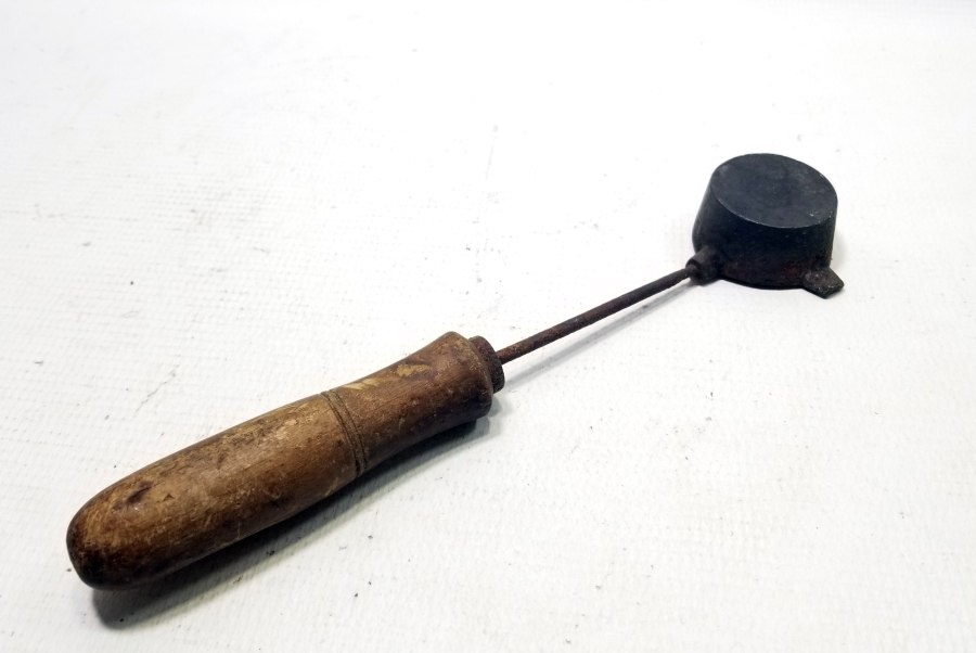 NADİR TİPTE OSMANLI DÖNEMİ KURŞUN DÖKME POTASI