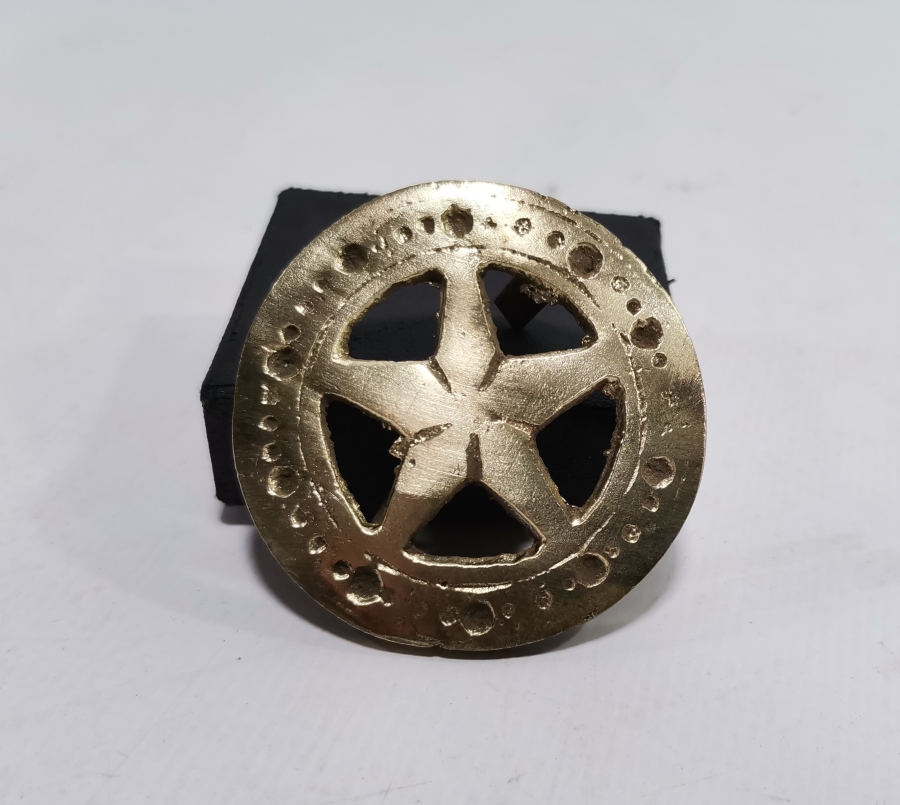 ÜZERİ YILDIZLI OSMANLI ÇERKES AT DÖŞLÜĞÜ