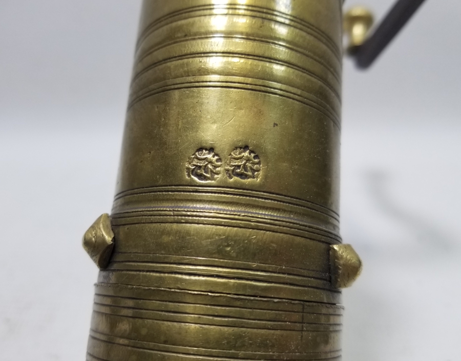 ÜZERİ ÇİFT USTA DAMGALI OSMANLI DÖNEMİ SÜLEYMANİYE KAHVE DEĞİRMENİ