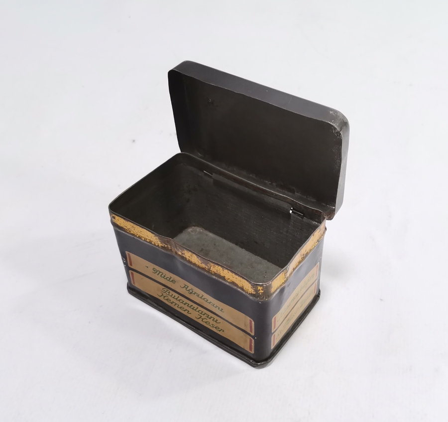 ANTİKA METAL İLAÇ KUTUSU