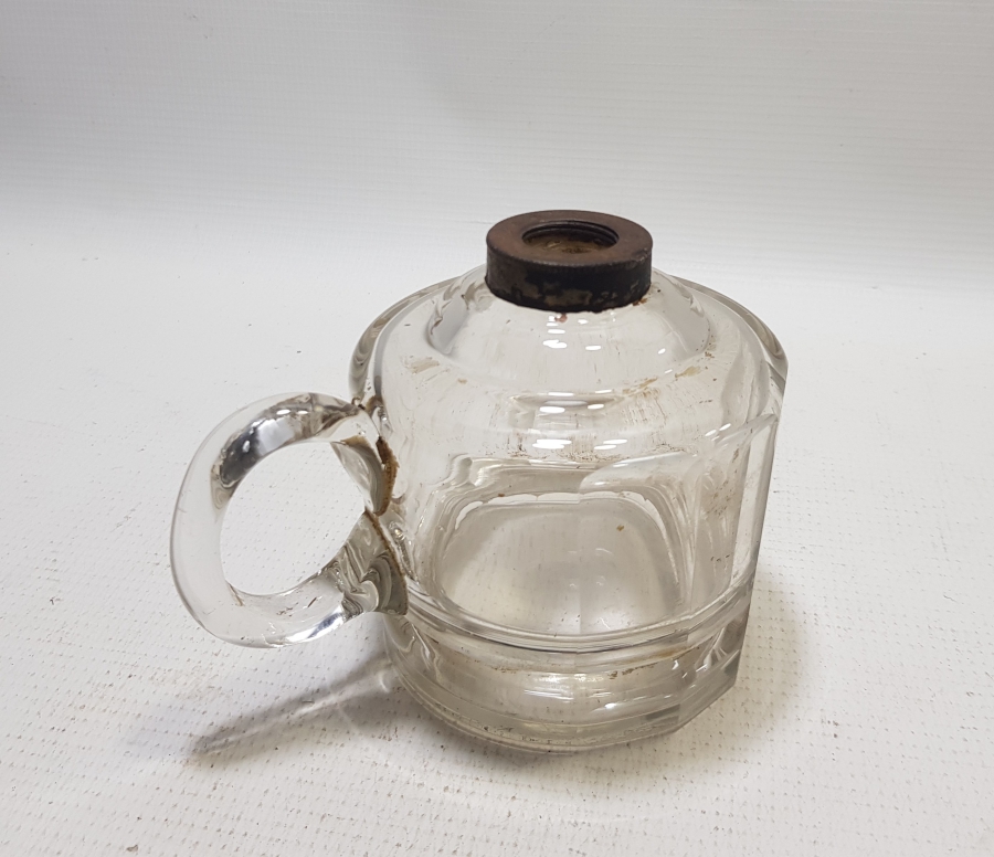 OSMANLI DÖNEMİ TUTMAÇLI GAZ LAMBASI ALTI