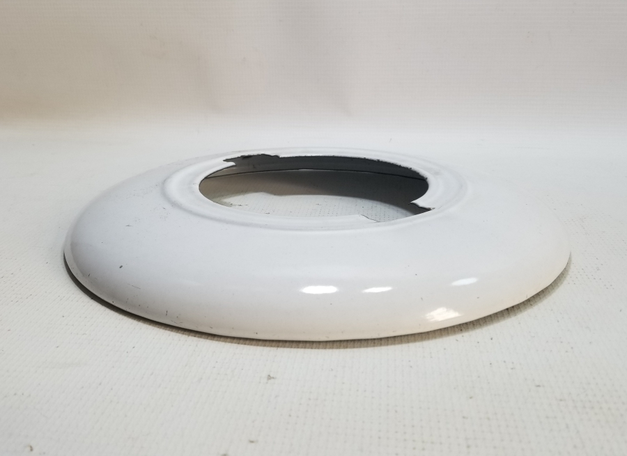 OSMANLI DÖNEMİ ÇİL KONDİSYONDA EMAYE SOKAK LAMBASI TACI