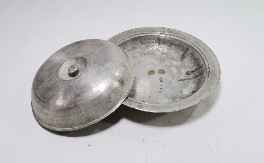 OSMANLI DÖNEMİ KAPAKLI BAKIR LENGER