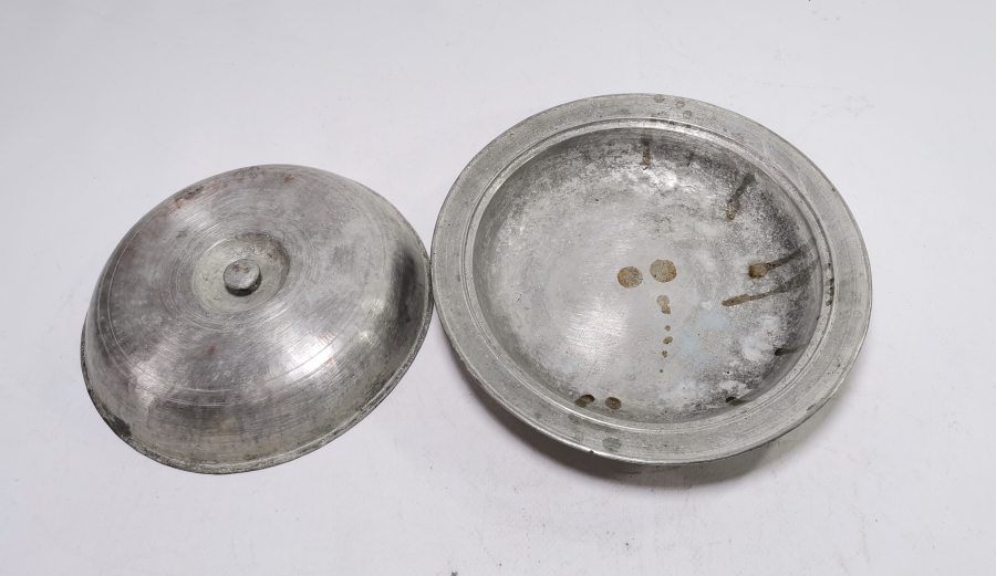 OSMANLI DÖNEMİ KAPAKLI BAKIR LENGER