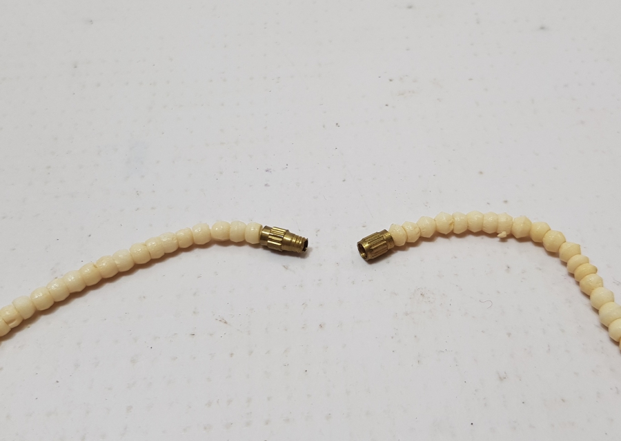 EL YAPIMI ANTİKA FİLDİŞİ GERDANLIK